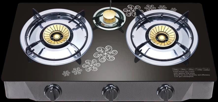 3-Burner Portable Gas Stove product view